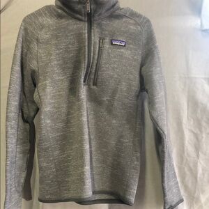 Patagonia Gray Pullover Fleece